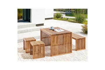 Trädgårdsbord Bellano 120x70x70 cm - 120x70x70 cm - Utemöbler - Utebord & trädgårdsbord - Matbord utomhus