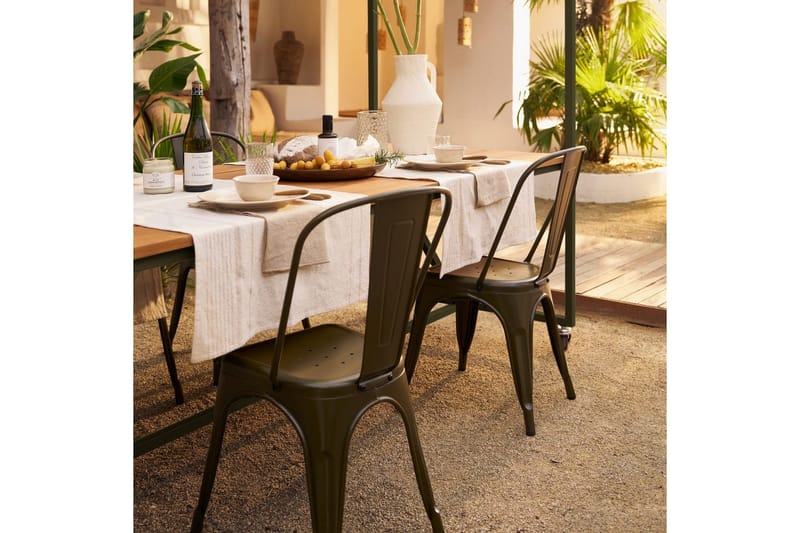 Trädgårdsbord Blå - Utemöbler - Utebord & trädgårdsbord - Matbord utomhus