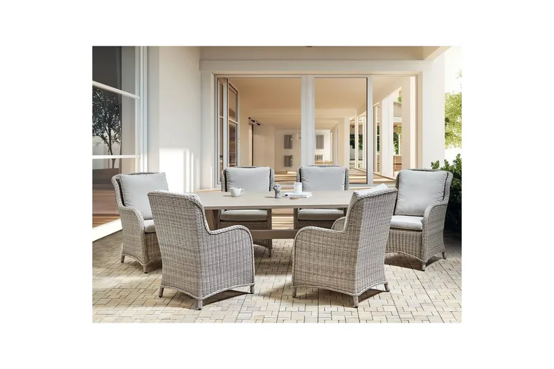 Trädgårdsbord Cascais - Utemöbler - Utebord & trädgårdsbord - Matbord utomhus