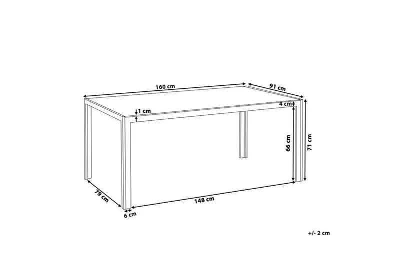 Trädgårdsbord Catania - Utemöbler - Utebord & trädgårdsbord - Matbord utomhus