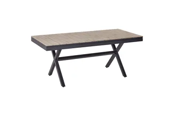 Trädgårdsbord Fanes Ljus trä/grå - Ljus trä/grå - Utemöbler - Utebord & trädgårdsbord - Matbord utomhus