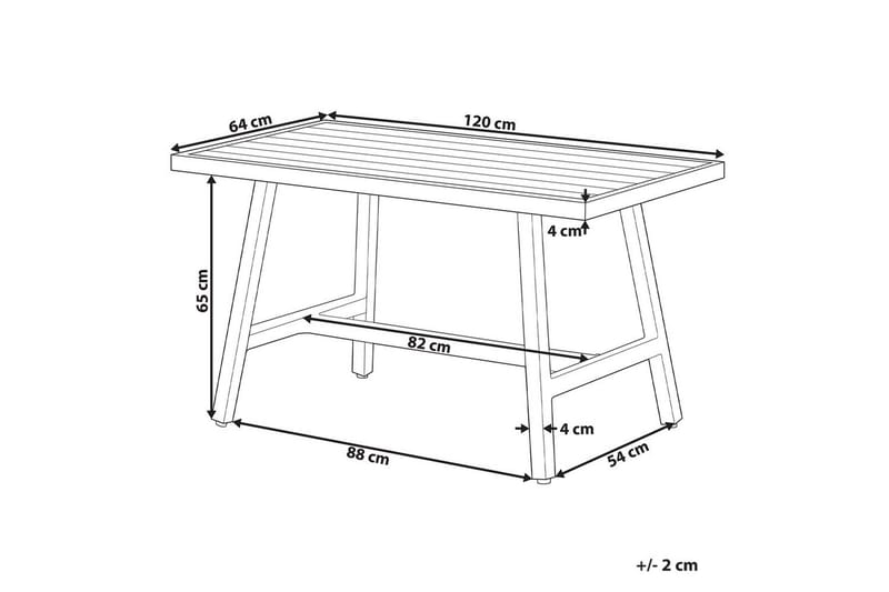 Trädgårdsbord Fratte - Utemöbler - Utebord & trädgårdsbord - Matbord utomhus