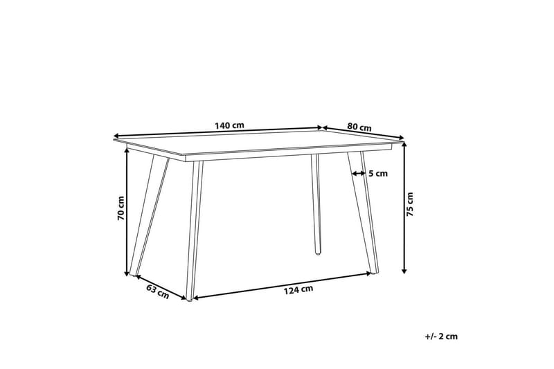 Trädgårdsbord Mileto - Utemöbler - Utebord & trädgårdsbord - Matbord utomhus