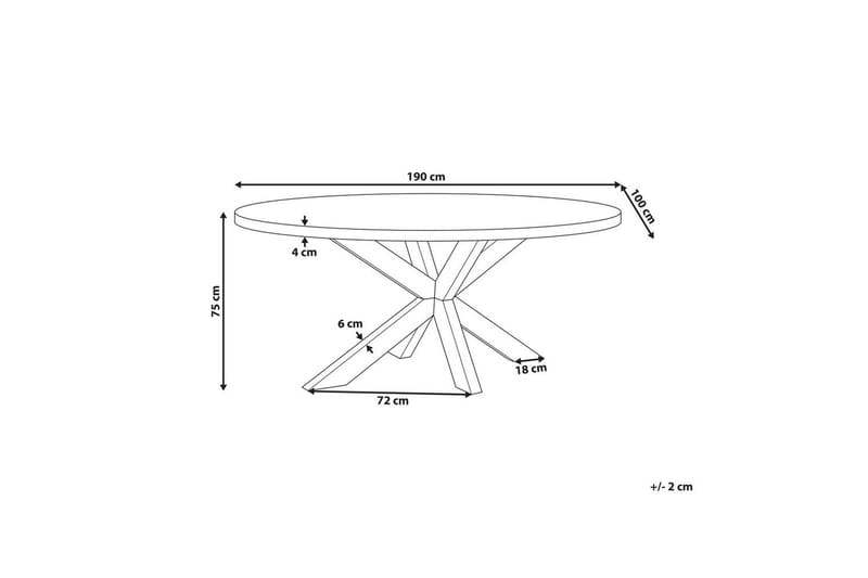 Trädgårdsbord Oristano - Utemöbler - Utebord & trädgårdsbord - Matbord utomhus