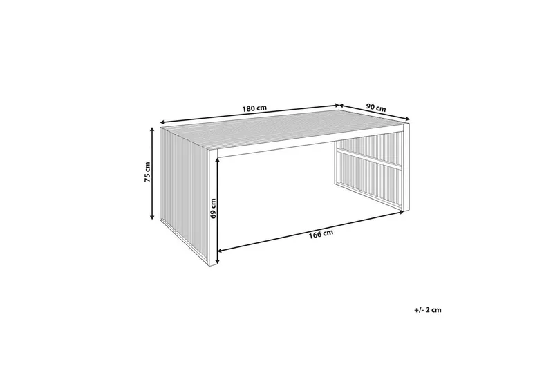 Trädgårdsbord Sulzano - Utemöbler - Utebord & trädgårdsbord - Matbord utomhus
