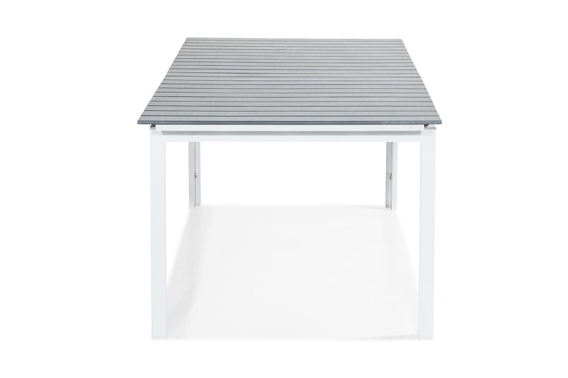 Tunis Förlängningsbart Matbord 220-280x100 cm - Vit/grå - Matbord utomhus
