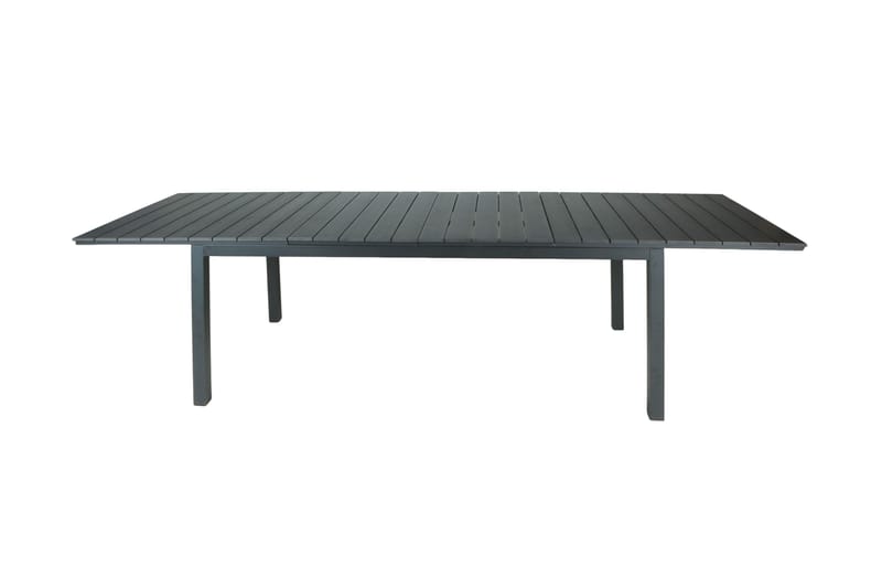 Tunis Matbord utomhus 205/305x90 rektangulärt förlängningsbart - Svart/Svart - Utemöbler - Utebord & trädgårdsbord - Matbord utomhus