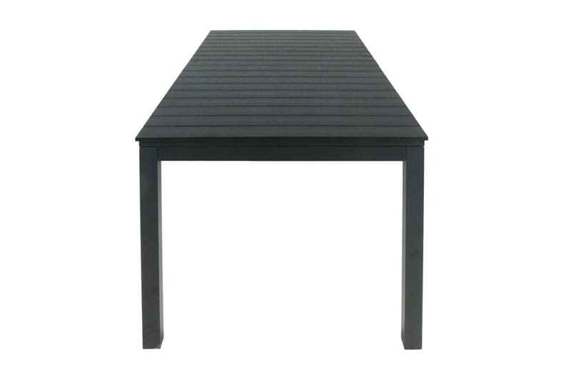 Tunis Matbord utomhus 205/305x90 rektangulärt förlängningsbart - Svart/Svart - Utemöbler - Utebord & trädgårdsbord - Matbord utomhus