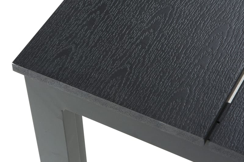 Tunis Matbord utomhus 205x90 cm rektangulärt - Svart/Svart - Utemöbler - Utebord & trädgårdsbord - Matbord utomhus