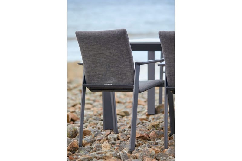 Utebord Hillerstorp Borgdala 220/340 x 107 x H75,5 cm Grå - Utemöbler - Utebord & trädgårdsbord - Matbord utomhus