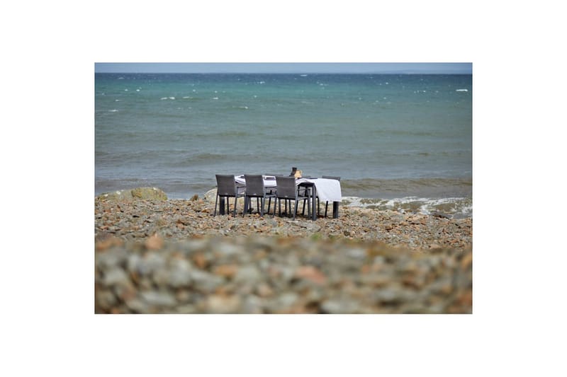 Utebord Hillerstorp Borgdala 220/340 x 107 x H75,5 cm Grå - Utemöbler - Utebord & trädgårdsbord - Matbord utomhus