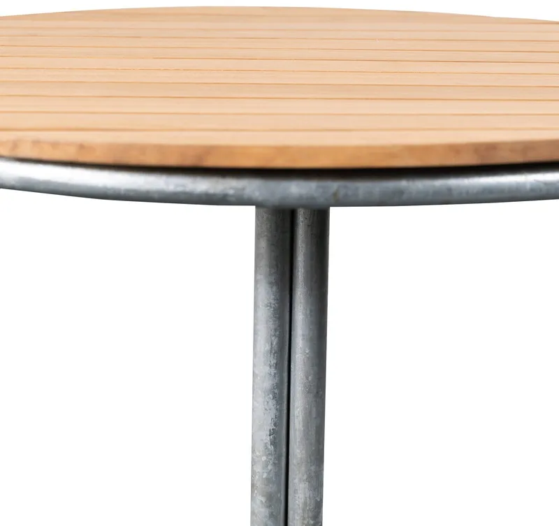 Utematbord Möllan i Teak - 70 cm - Utemöbler - Utebord & trädgårdsbord - Matbord utomhus