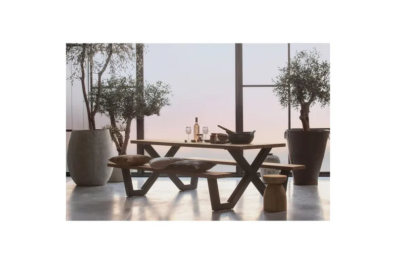 Utomhus picknickbord Tablo - Utemöbler - Utebord & trädgårdsbord - Picknickbord & bänkbord