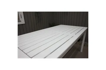 Utomhusbord Europe 150 cm - Vit - Utemöbler - Utebord & trädgårdsbord - Matbord utomhus