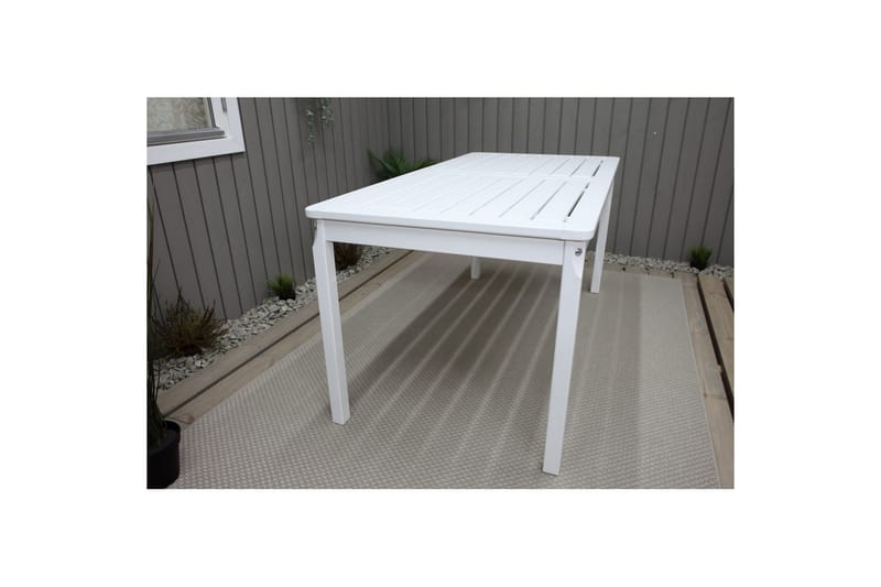 Utomhusbord Europe 150 cm - Vit - Utemöbler - Utebord & trädgårdsbord - Matbord utomhus