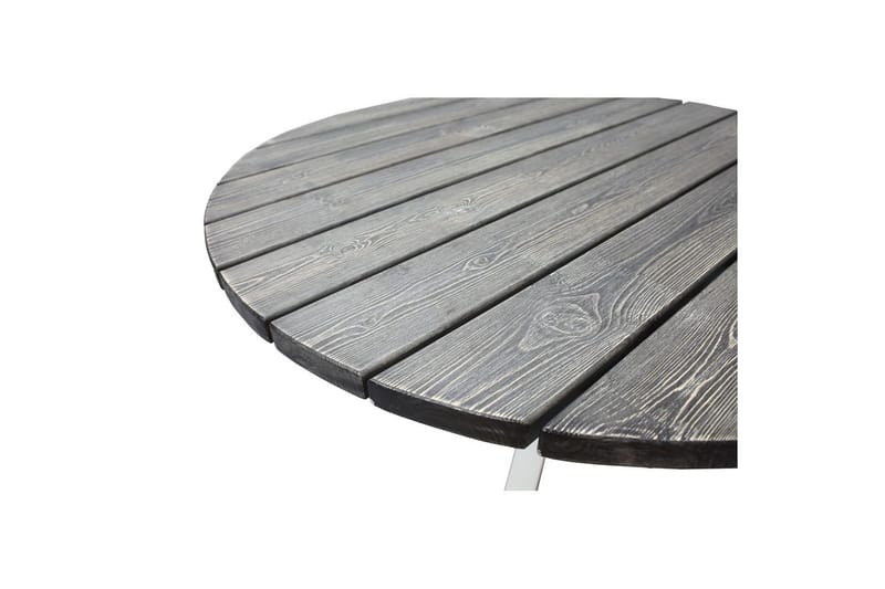 Utomhusbord Scottsdale Runt - Shabby Chic Grå med Vita ben - Utemöbler - Utebord & trädgårdsbord - Matbord utomhus