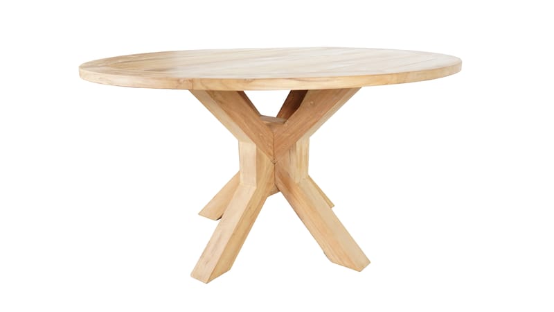 Utomhusbord Toscana bord Ø140 cm - trä - Utemöbler - Utebord & trädgårdsbord - Matbord utomhus