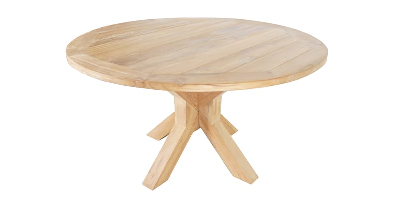 Utomhusbord Toscana bord Ø140 cm - trä - Utemöbler - Utebord & trädgårdsbord - Matbord utomhus
