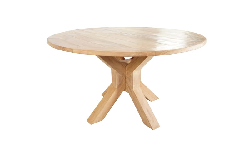 Utomhusbord Toscana bord Ø140 cm - trä - Utemöbler - Utebord & trädgårdsbord - Matbord utomhus