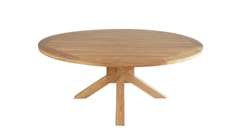 Utomhusbord Toscana bord Ø180 cm - naturligt färgad - Utemöbler - Utebord & trädgårdsbord - Matbord utomhus