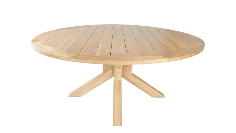 Utomhusbord Toscana bord Ø180 cm - naturligt färgad - Utemöbler - Utebord & trädgårdsbord - Matbord utomhus