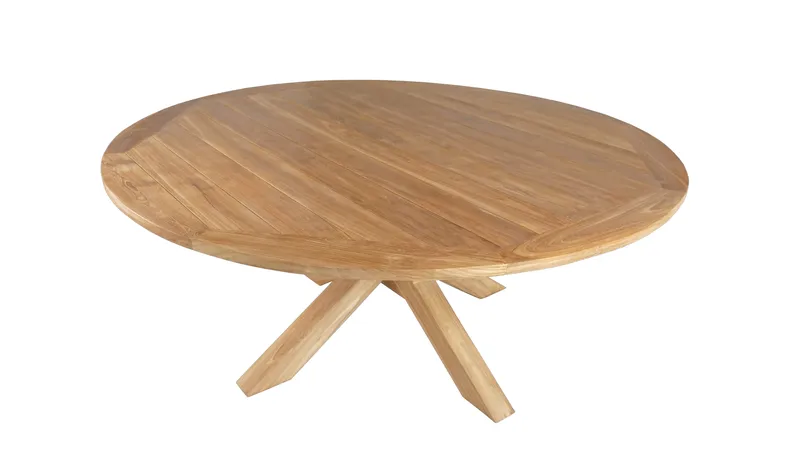 Utomhusbord Toscana bord Ø180 cm - naturligt färgad - Utemöbler - Utebord & trädgårdsbord - Matbord utomhus