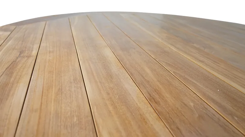 Utomhusbord Toscana bord Ø180 cm - naturligt färgad - Utemöbler - Utebord & trädgårdsbord - Matbord utomhus