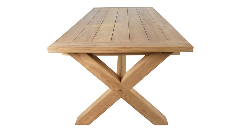 Utomhusbord Toscana matbord 220*100 cm - trä - Utemöbler - Utebord & trädgårdsbord - Matbord utomhus