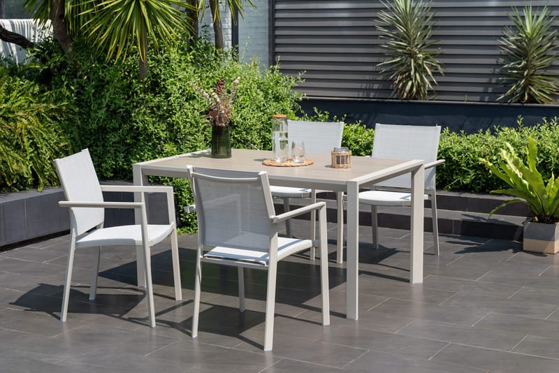 Utomhusbord Urbanite 160 cm - grå - Utemöbler - Utebord & trädgårdsbord - Matbord utomhus