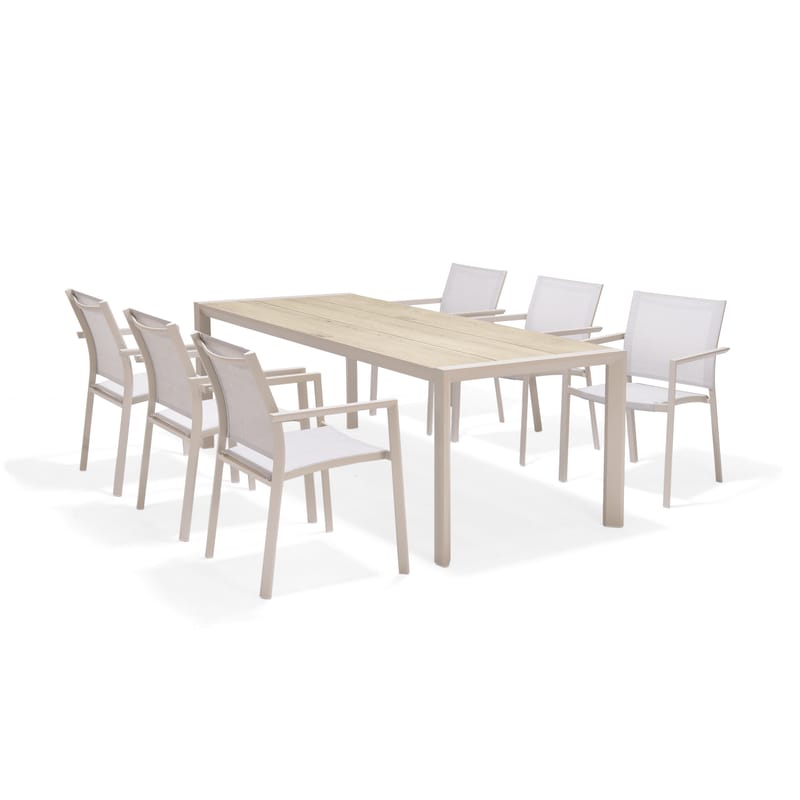 Utomhusbord Urbanite 205 cm - grå - Utemöbler - Utebord & trädgårdsbord - Matbord utomhus