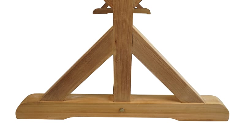 Utomhusbord Prato bord med X-ben 240*100 cm - trä - Utemöbler - Utebord & trädgårdsbord - Matbord utomhus