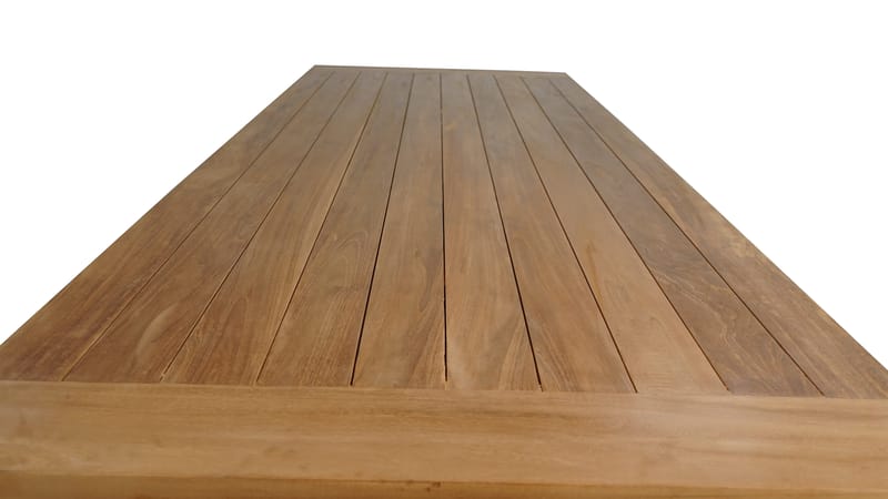 Utomhusbord Prato bord med X-ben 240*100 cm - trä - Utemöbler - Utebord & trädgårdsbord - Matbord utomhus