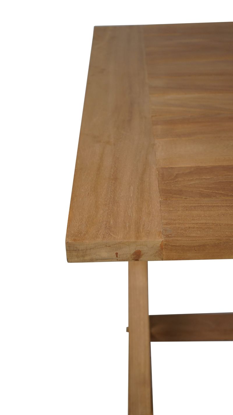 Utomhusbord Prato bord med X-ben 240*100 cm - trä - Utemöbler - Utebord & trädgårdsbord - Matbord utomhus