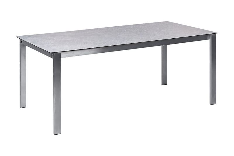 Zervo Matbord Utomhus 180x90 cm - Grå/Silver - Utemöbler - Utebord & trädgårdsbord - Matbord utomhus