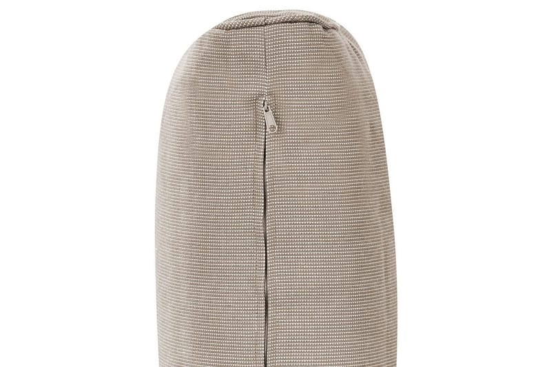 2-sitssoffa Trani Ljus trä/grått/beige - Ljus trä/grått/beige - Utemöbler - Utesoffa - Trädgårdssoffa