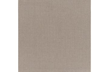2-sitssoffa Trani Mörkt trä/grått/beige - Mörkt trä/grått/beige - Utemöbler - Utesoffa - Trädgårdssoffa