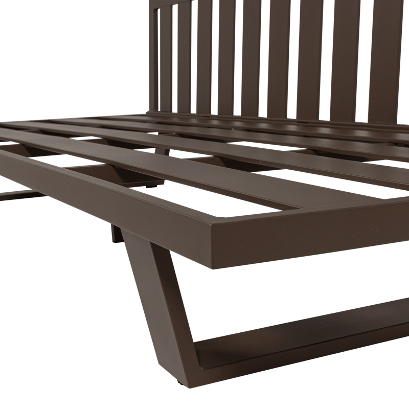 3-sits Soffa Bear Utomhus - Brun - Utemöbler - Utesoffa - Trädgårdssoffa