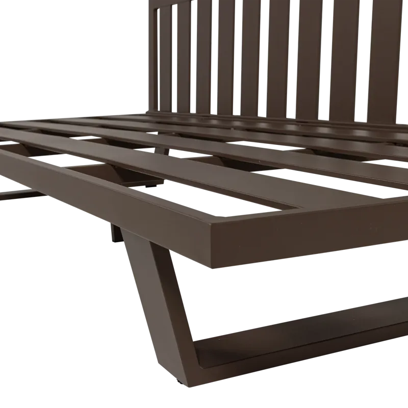 3-sits Soffa Bear Utomhus - Brun - Utemöbler - Utesoffa - Trädgårdssoffa