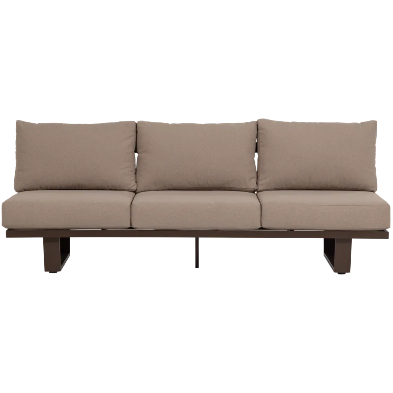 3-sits Soffa Bear Utomhus, Brun