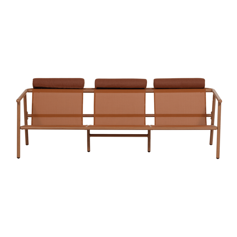 3-sits Soffa Cavero Utomhus - Terra - Utemöbler - Utesoffa