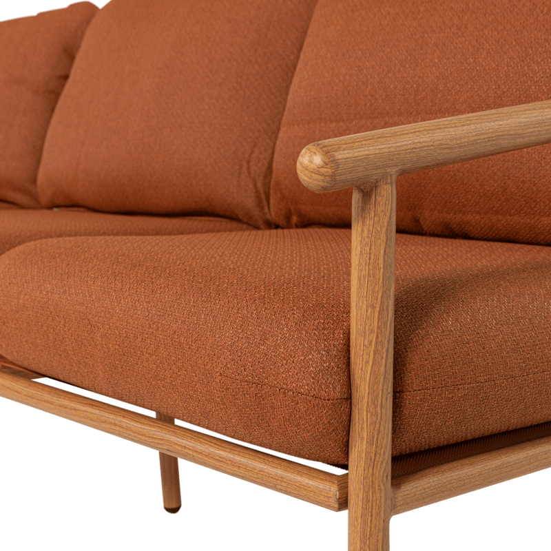 3-sits Soffa Cavero Utomhus - Terra - Utemöbler - Utesoffa