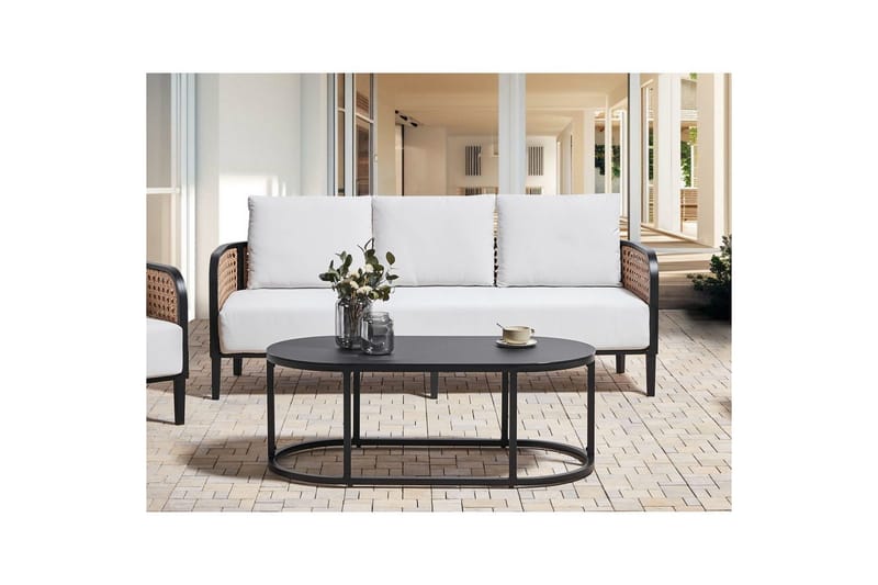 3-sitssoffa Montefalco - Utemöbler - Balkong - Balkongmöbler - Balkonggrupp & balkongset