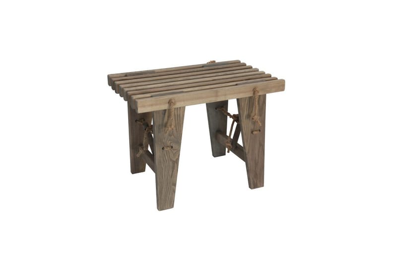 Bänk Utomhus Hillerstorp Ecobench 60 cm Ask oljad grå - Ask oljad grå - Utemöbler - Utesoffa - Trädgårdsbänk & utebänk