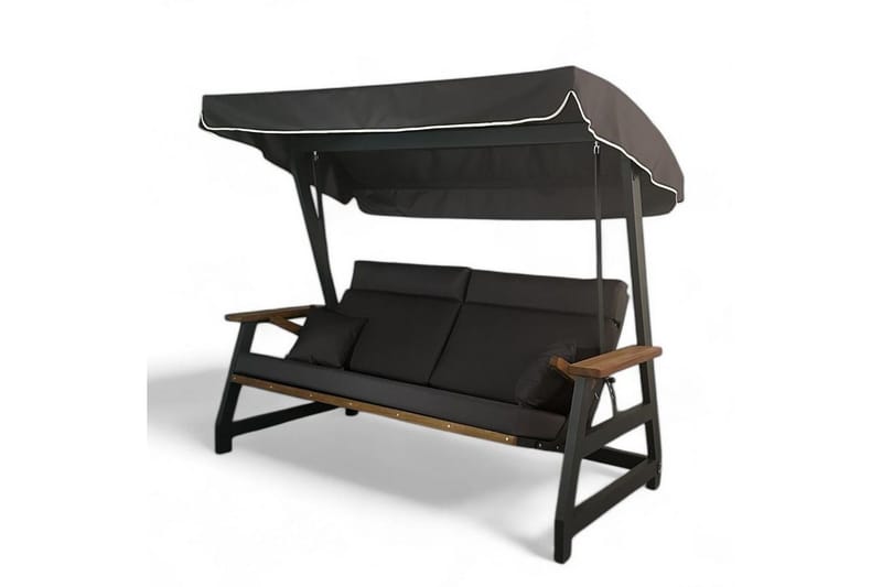 Berriaren Hängsoffa Utomhus 3-sits - Natur/Antracit - Utemöbler - Utesoffa - Hängsoffa
