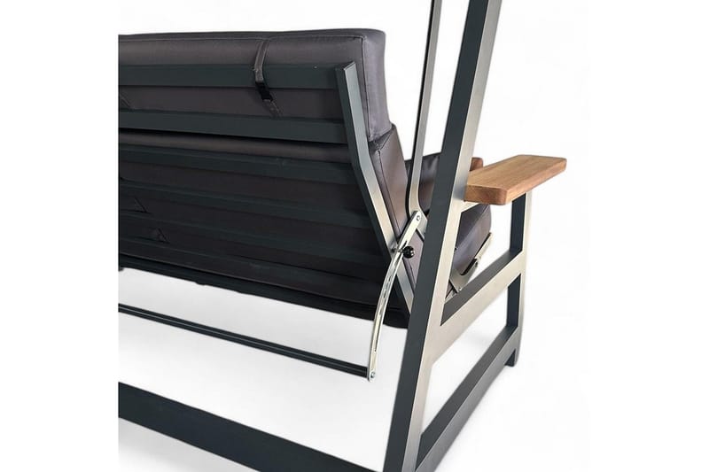 Berriaren Hängsoffa Utomhus 3-sits - Natur/Antracit - Utemöbler - Utesoffa - Hängsoffa