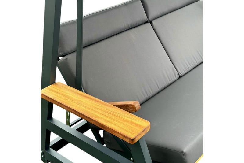 Berriaren Hängsoffa Utomhus 3-sits - Natur/Antracit - Utemöbler - Utesoffa - Hängsoffa