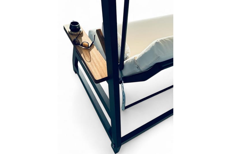 Berriaren Hängsoffa Utomhus 3-sits - Natur/Offwhite - Utemöbler - Utesoffa - Hängsoffa