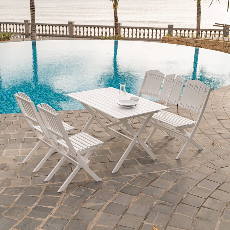 Brännö trädgårdssoffa Vit - Vit - Utemöbler - Utesoffa - Trädgårdssoffa