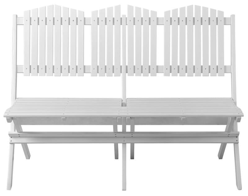 Brännö trädgårdssoffa Vit, Vit