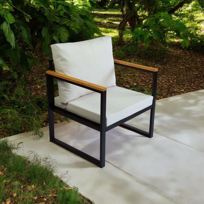 Feylan Trädgårdssoffa 70 cm - Beige - Utemöbler - Utesoffa - Trädgårdssoffa